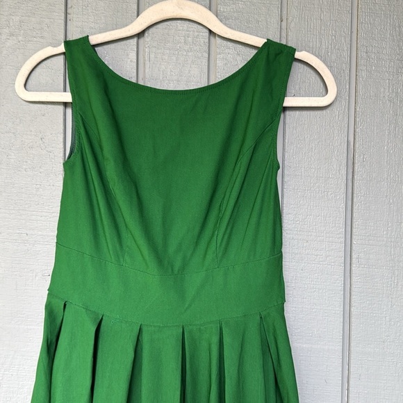Belle Poque Green Dress Size S - Picture 2 of 5